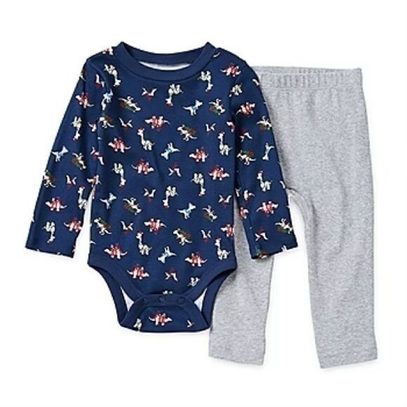 Okie Dokie Baby Boys 2-pc. Pant Set - 6 Months - NWT - Picture 1 of 4